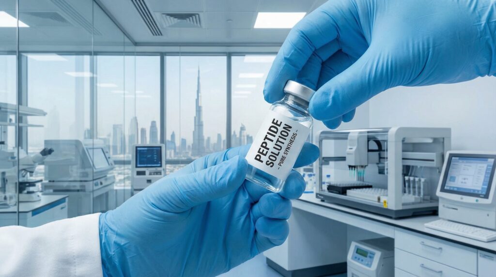 Best Peptide Shop UAE: The 2026 Procurement & Verification Guide