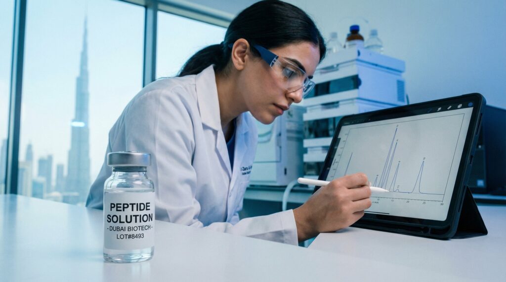 HPLC Tested Peptides Dubai: COA and Purity Checklist