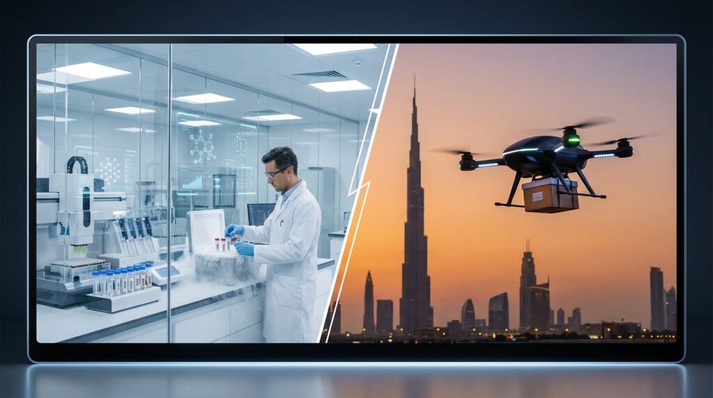 Nova Biolabs vs peptideuae.shop: UAE Buyer Comparison