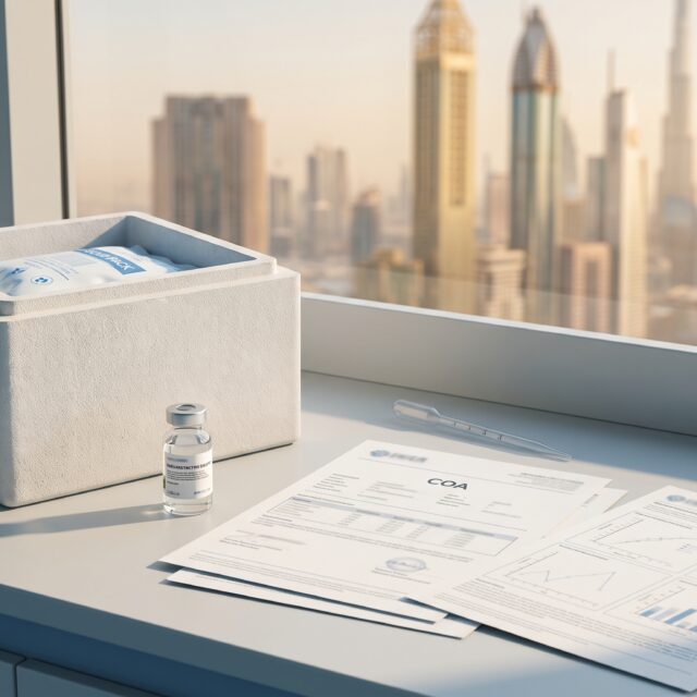 Buy Ipamorelin GCC: Purity, COA, and Cold-Chain Delivery Guide