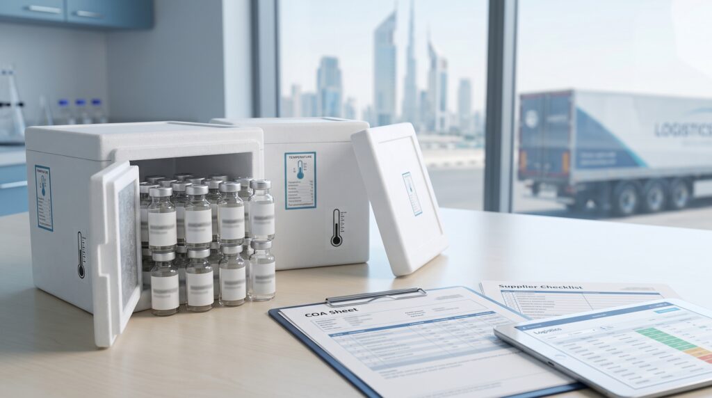 Peptide Supplier Checklist UAE: Practical Buyer Guide